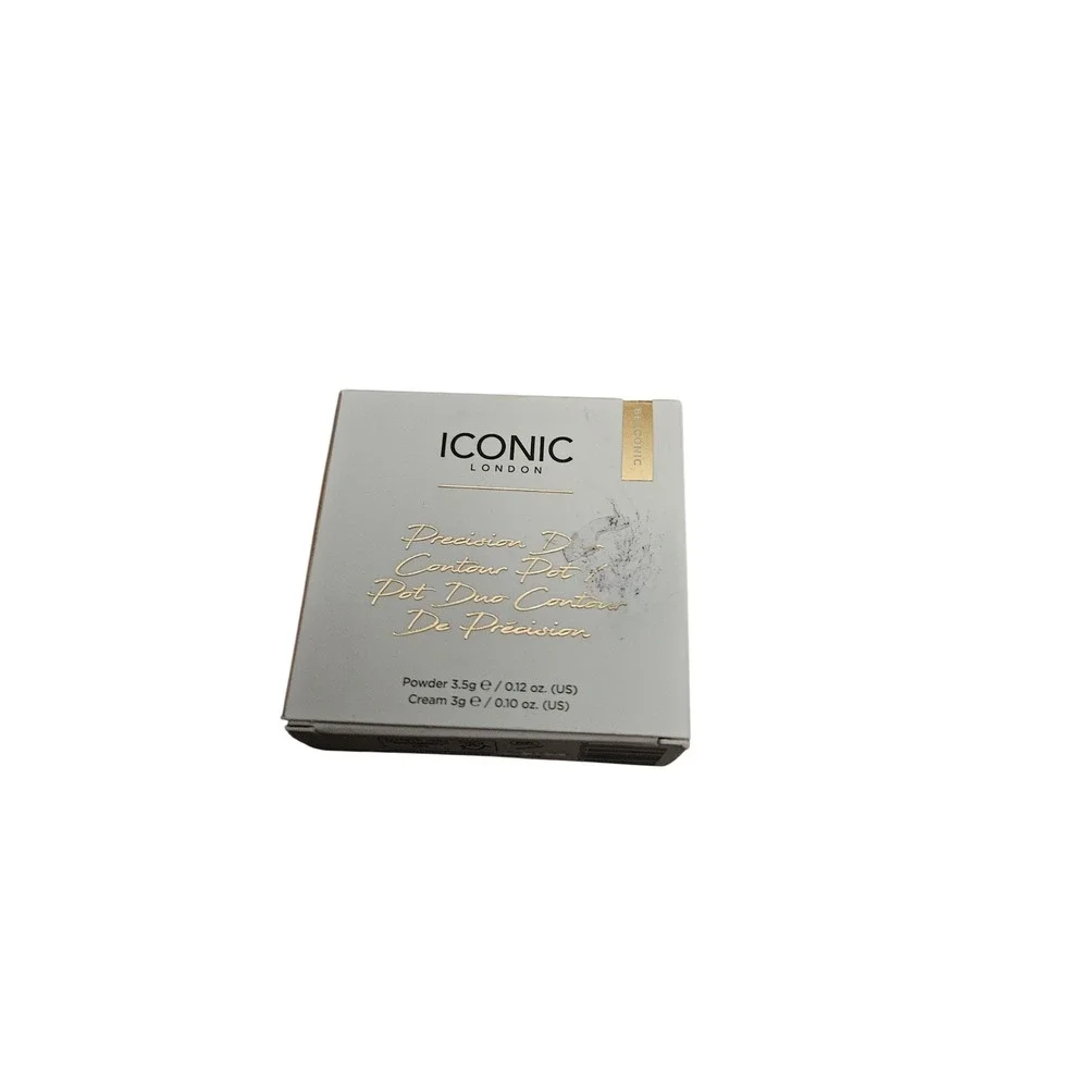 Iconic London Precision Duo Contour Pot Shadow Medium Cream and Powder Duo